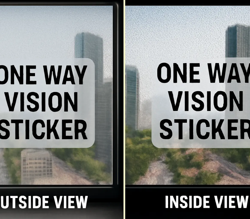 One Way Vision Stickers